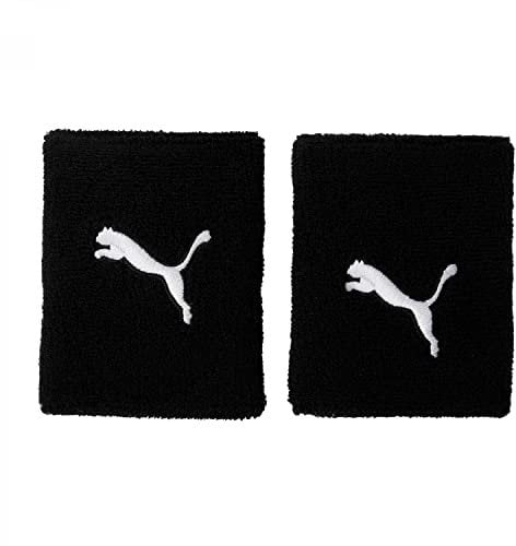 PUMA Schweißband Team Long Wristband, Black, One Size, 051917 01