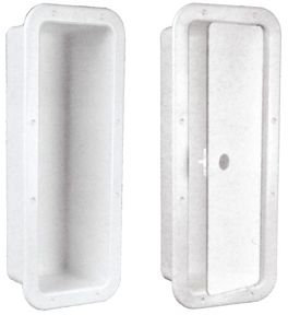 FEURERLÖSCHERNICHE + TÜR 2KG WEISS