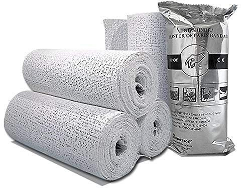 30 x Premium Gipsbinden 10 cm x 300cm von Comfort-Cast Gipsbinde 30 Stück TOP