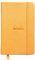 Rhodia 118568C Web Notebook (elfenbein, 90 g, DIN A6, 10,5 x 14,8 cm, liniert, dot grid) 1 Stück orange