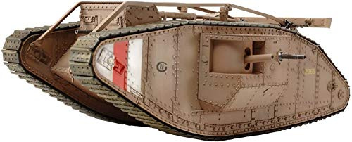 Tamiya 300030057 - 1:35 WWI Britische Panzer Mk. IV Male motor, Braun