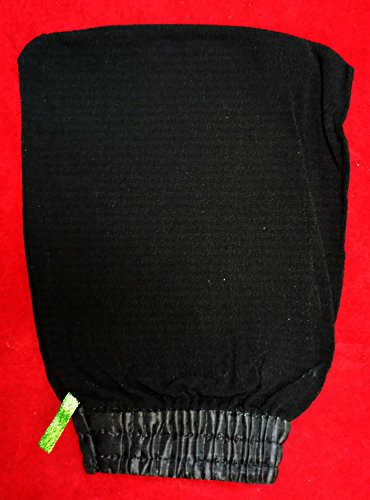 Gant hammam, Kessa, exfoliant (Noir) - Lot de 5