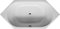 Duravit D-Code – Sechskant d-code Einbau Badewanne 1900 mm 140L weiß