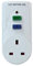 Faithfull FPPRCD - Circuit - RCD Power Adaptor, SMALL