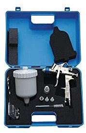 Lackierpistolen-Set 8tlg HVLP paintprofi i.Koffer EWO