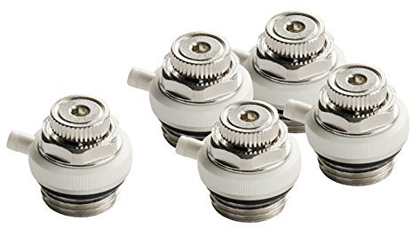 Automatik-Entlüftungsventil für Heizkörper | Automatisches Entlüftungsventil für Heizung | 5er-Set | Mehrkant-Ventil | ½-Ventil