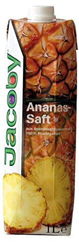 Jacoby Ananassaft aus Ananassaftkonzentrat, 6er Pack (6 x 1 l)