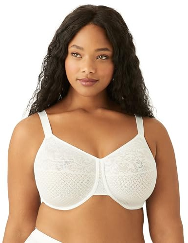 Wacoal Women's Visual Effects Minimizer Bra, White, 34E