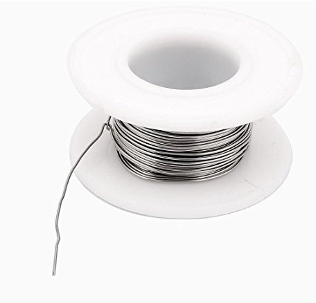 sourcing map 5M 16,4ft 0,5mm 24AWG Konstantan Widerstandsdraht Heizdraht für Heizelement