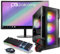 PALICOMP AMD PC Bundle - AMD 3000G 3.5GHz - 8GB RAM - 240GB SSD + 1TB HDD - Radeon Graphics - 27 LED Monitor - Win 11