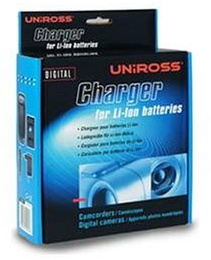 Uniross VC102216 Digital Camera Battery Charger for Lithium Iron Batteries