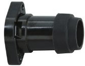 Kopp 213000082 Illuminations-Fassung, schwarz
