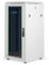 DIGITUS Netzwerkschrank - 19-Zoll Rack 22HE - 60x60 cm - Unique Serie - Traglast 800 kg - Nutztiefe 543 mm - Grau