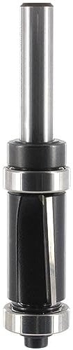 ENT 13475 Bündigfräser mit Achswinkel HW, Schaft (S) 12 mm, Durchmesser (D) 19,05 mm, NL 50,8 mm, SL 40 mm, mit 2 Kugellager