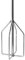 Berg RBE 120 G Rührbesen, M14-Aufnahme, Silber, 120x600mm