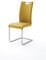 Schwingstuhl mit Griffloch Paulo (4er-Set) Farbe curry