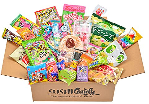 SUSHICANDY The Sweet taste of Japan 30 assortiments de confiseries bonbons japonais cadeaux DAGASHI set japanese kitkat Chocolate