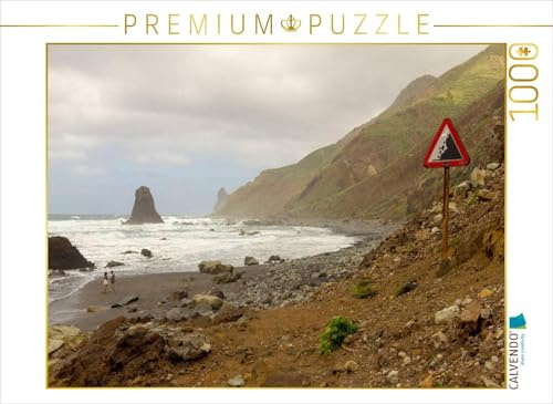 CALVENDO Puzzle Teneriffa, Wilde Küste | 1000 Teile Lege-Größe 64 x 48 cm Foto-Puzzle für glückliche Stunden
