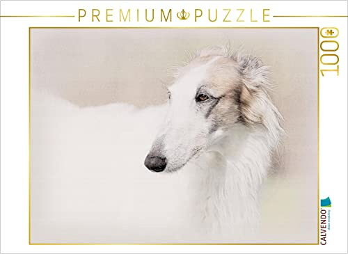 CALVENDO Puzzle EIN Motiv aus dem Kalender Windhunde 2017 | 1000 Teile Lege-Größe 64 x 48 cm Foto-Puzzle für glückliche Stunden
