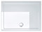 doporro Piatto Doccia Rettangolare 70x90 H 4 cm in Acrilico Rinforzato Bianco Lucido, Installazione Filo Pavimento - Faro2