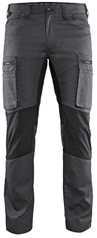 Blaklader 14591845 Service Hose dehnen, Dunkelgrau/Schwarz, grootte D96