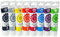 AOS Set | Rainbow Dust Lebensmittelfarbe Pro-Gel 8er Set | 8 intensive Farben a 25g | hochkonzentrierte Gel-Farbe | Tortendeko Backzubehör