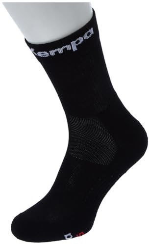 Kempa Herren Team Classic Socken, schwarz/weiß/rot, 41-45 (L) EU