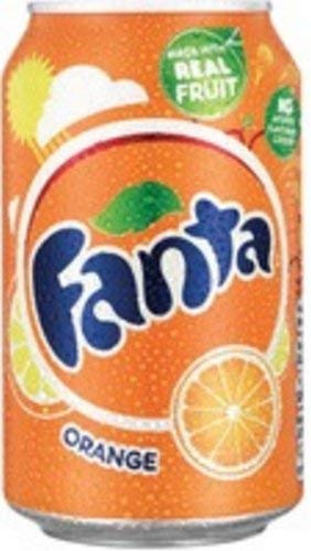 Fanta Orange 330ml Can Pack of 24 A00769
