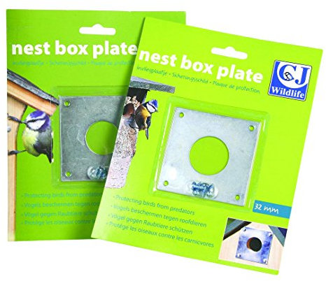 C J Wildbird Foods Limited Nest Box Protection Plate 32mm