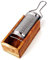 das Olivenholzbrett® Parmesan-Reibe mit Auffang-Behälter aus Olivenholzholz, 2teilig incl Reibe:19cm x6cm x5cm