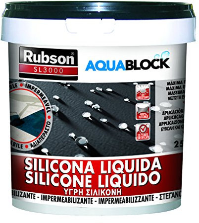 Silicona Líquida AquaBlock 25Kg Negro