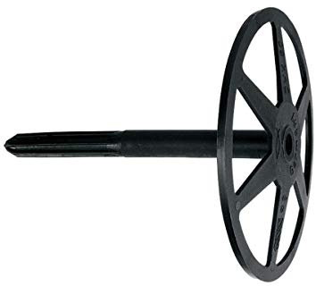 Fischer DHK 120 Tassello per Cappotti, Fissaggio a Percussione per Tutti i Pannelli Isolanti a Bassa Densità, Lana di Roccia, Lana di Vetro, 200 pezzi, 80941