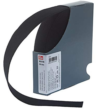Prym 953186 Velour-Elastic 30 mm schwarz