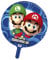 Super Mario Folienballon blau