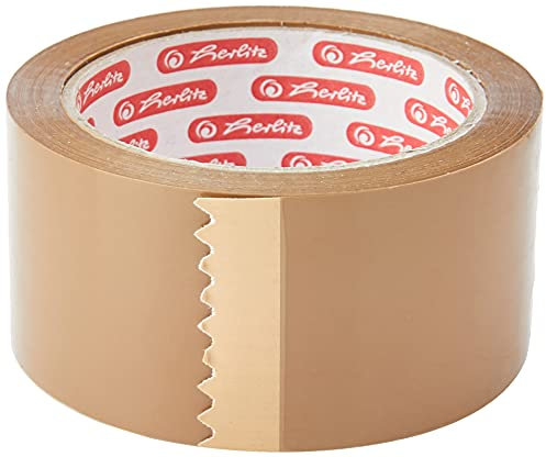 Packband 66m x 50mm braun Industriekl.