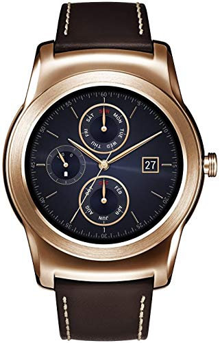 LG Watch Urbane Smartwatch (3,3 cm (1,3 Zoll) P-OLED Display, Android Wear) silber