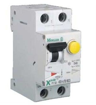 Eaton Eaton Moeller RCD/FI, 2-polig, 10A, 30mA Typ C PKNM