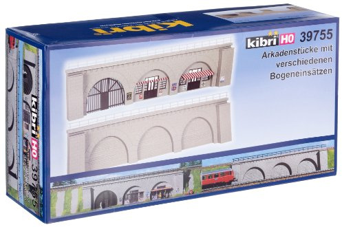 Kibri 39755 - H0 2 Arkadenstücke mit verschiedenen