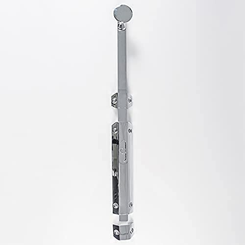SURFACE BOLT C/W 2 EXTRUDED & ONE FLAT KEEPER WITH 6 INCH EXTENDED BOLT 32MM KNOB