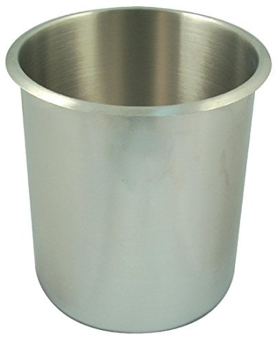 Buffalo Stainless Steel Soup Kettle Liner, N289 | Directly replaces worn or damaged inner pots to maintain hygiene, ensuring even heat distribution in commercial soup warming.