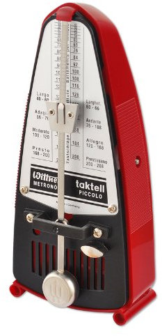 WITTNER Rubinrot Piccolo Metronom - Kunststoff - C