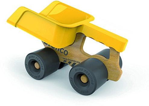 Neue Freunde Bronco, der Schaufel Truck - Lastwagen, Kipper, Radlader, Aufräumen, Sandkasten, Holzspielzeug, Holzauto, Holz