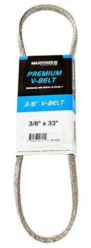 MAXPOWER Keilriemen 347438, Kevlar verstärkt, 3/8'' x 33'' - 3L330 - Aussenlänge L(a) 850 mm.