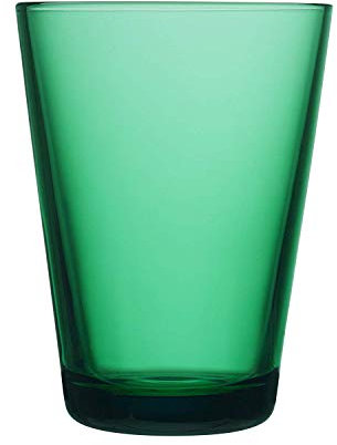 Kartio Emerald Glass Tumblers, Set of 2 By Iittala (13.5 oz) by Iittala