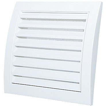 Blanco Rejilla de ventilación 200 mm x 200 mm, 8 x 8 Inch ventilación cubierta rejilla ow49