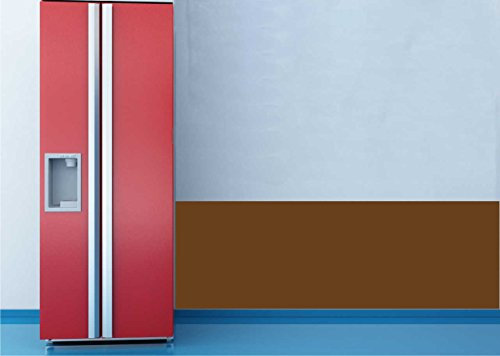 Wandschutzfolie selbstklebend - Tierkot - Spritzer matt,50 cm kupfer - gegen Verschmutzung - Tierkot - Spritzer - Hunde - Katze - Kinder im Haus, Wand, Schule, Kindergarten, Büro - Autofolie -