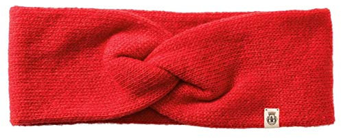 Roeckl Merino Damen Stirnband Ohrenband Ohrenwärmer (One Size - rot)