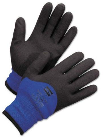 North by Honeywell NF11HD/8M NorthFlex-Cold Grip Winter Gloves, Medium, Blue/Black