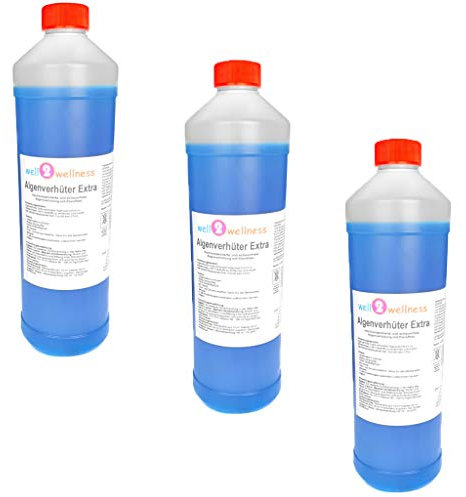 well2wellness® Algenvernichter EXTRA in 10 verschiedenen Gebinden (3,0 l (3 x 1,0 l))
