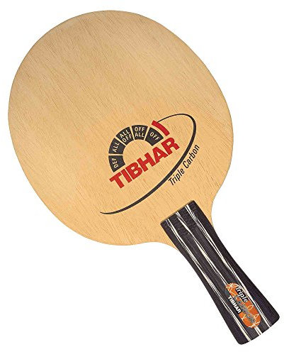 Tibhar Holz Triple Carbon, gerade